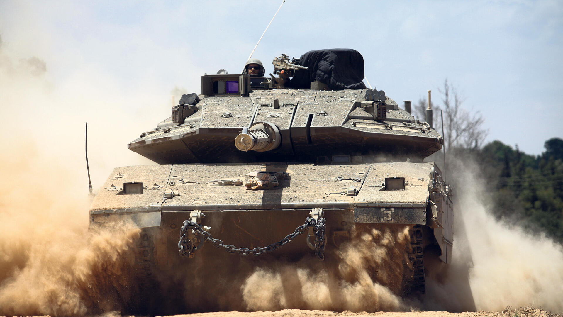 מערכת מעיל רוח של רפאל על טנק מרכבה סימן 4