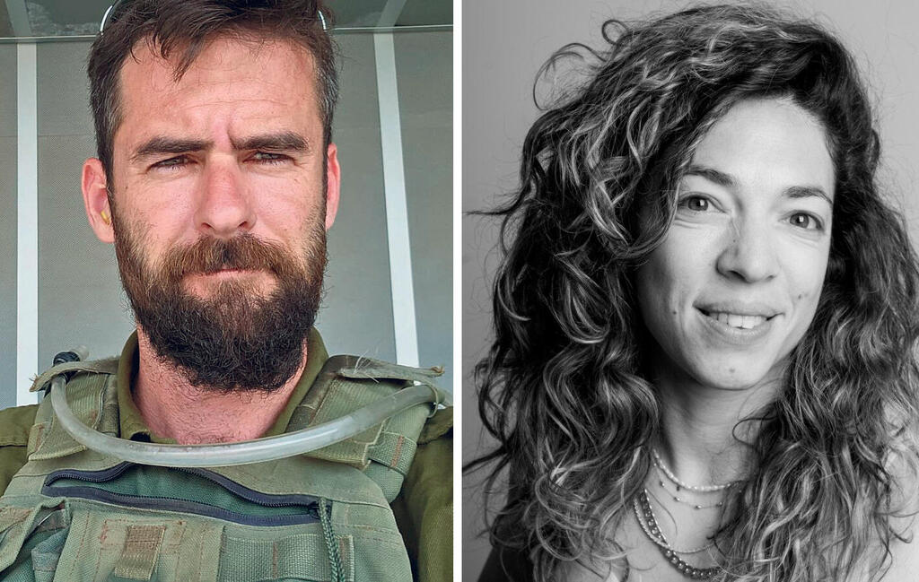 ליאור שני ועדי שני ז"ל. "המלחמה, כמו צייד חסר רחמים, הגיעה אלינו" (צילום: רונה טפר ) ליאור שני ו עדי שני ז"ל