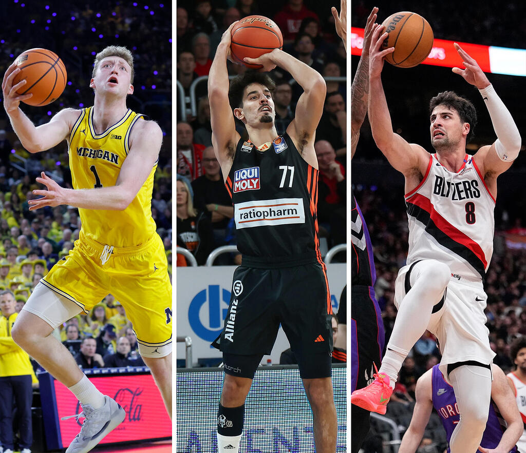 מימין דני אבדיה, בן שרף ודני וולף (צילומים: John E. Sokolowski/Reuters, Duane Burleson/AP, Daniel Löb/Reuters) מימין דני אבדיה בן שרף ו דני וולף