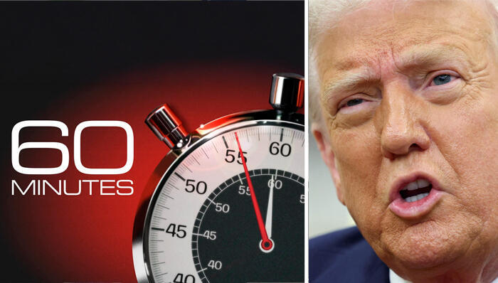 נשיא ארה"ב דונלד טראמפ 60 דקות CBS 