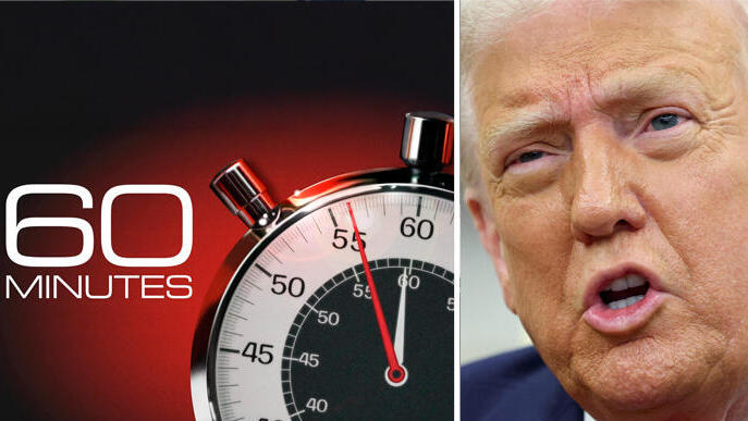 נשיא ארה"ב דונלד טראמפ 60 דקות CBS 