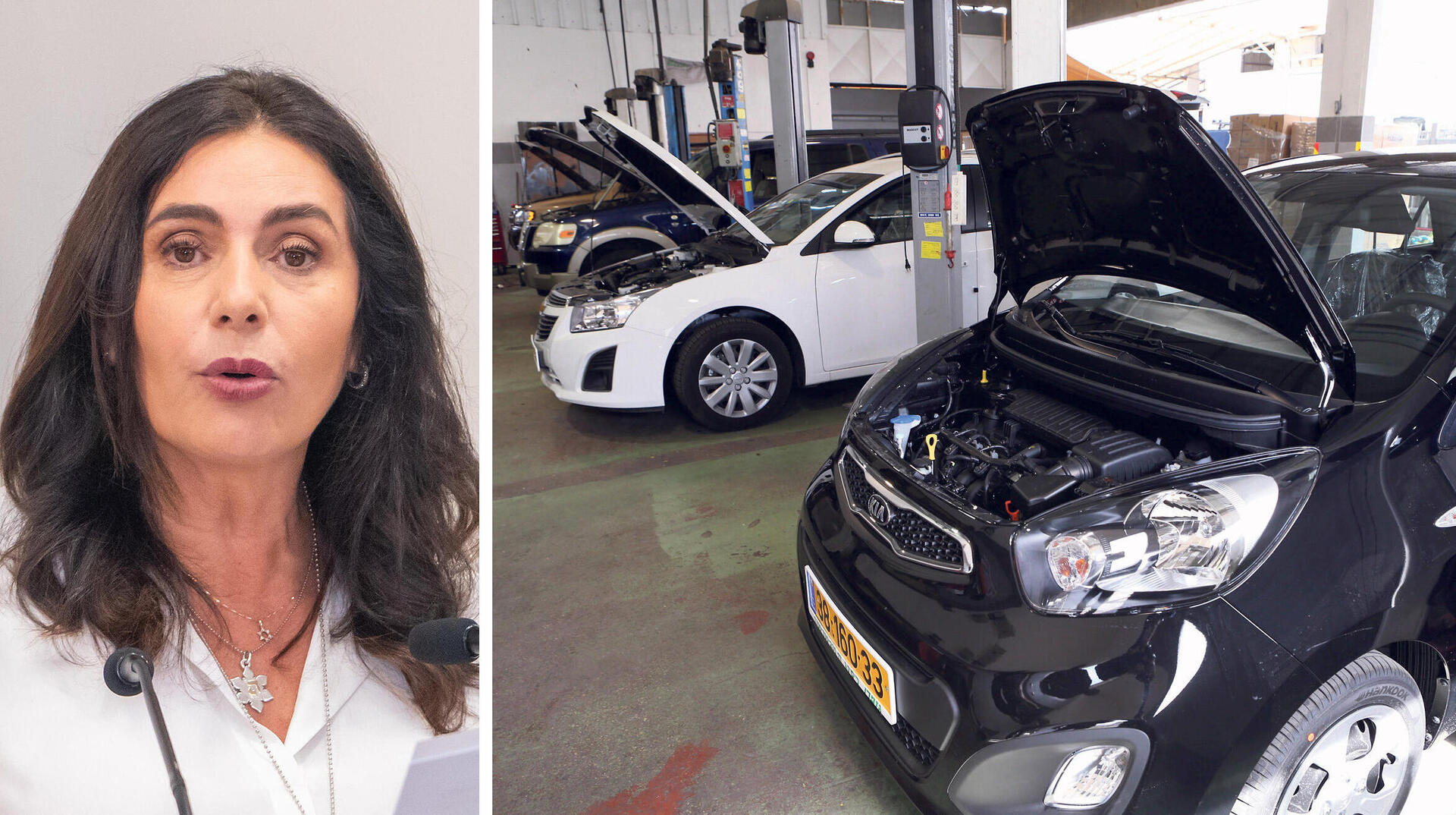 מירי רגב מוסך מוסכים