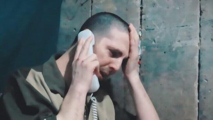 אלקנה בוחבוט מתוך סרטון שלישי שפרסם חמאס 19.4