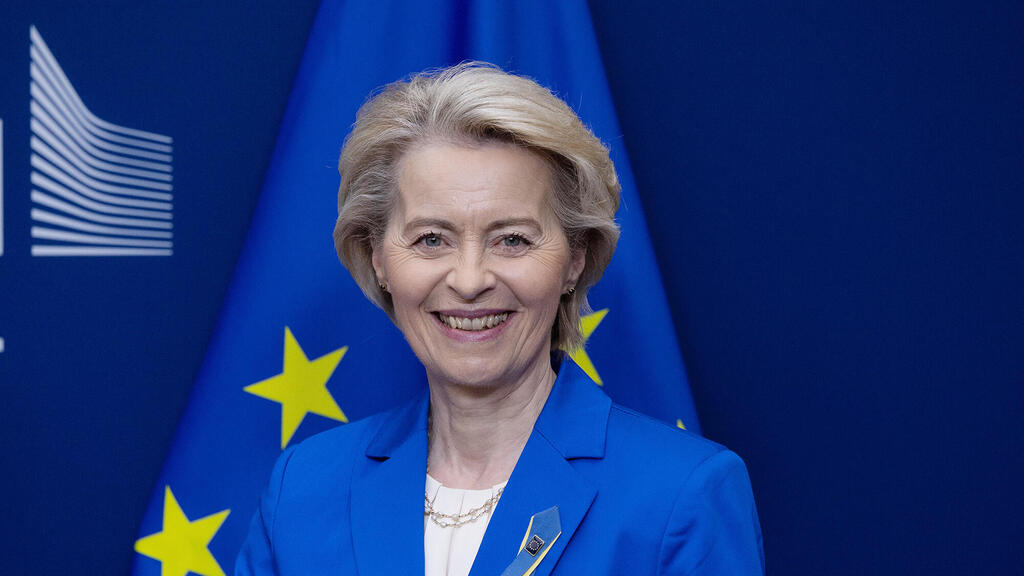 נשיאת הנציבות האירופית אורסולה פון דר ליין. יזמה את השיחה (צילום: mar Havana/Getty Images) נשיאת הנציבות האירופית אורסולה פון דר ליין