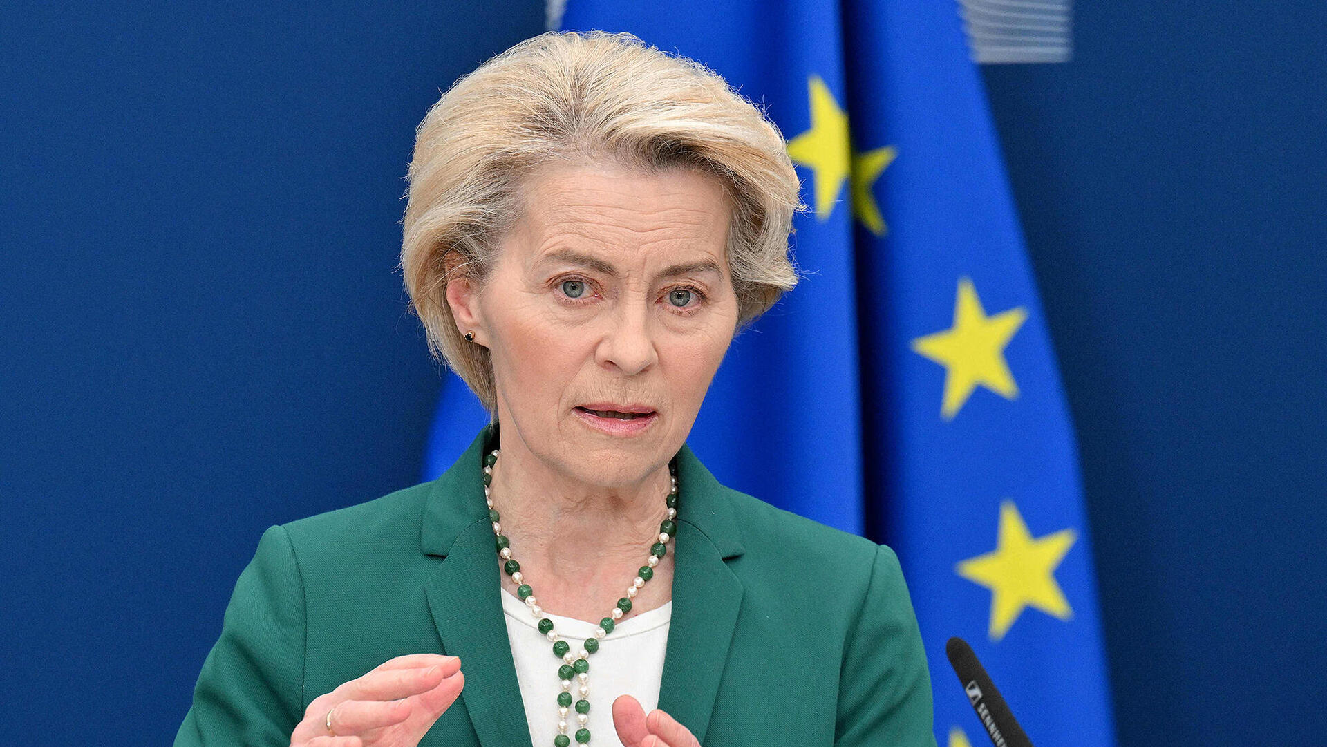 נשיאת הנציבות האירופית אורסולה פון דר ליין