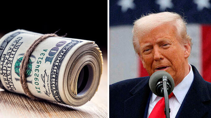 דולר דולרים מט"ח מלחמת סחר מכסים נשיא ארה"ב דונלד טראמפ 