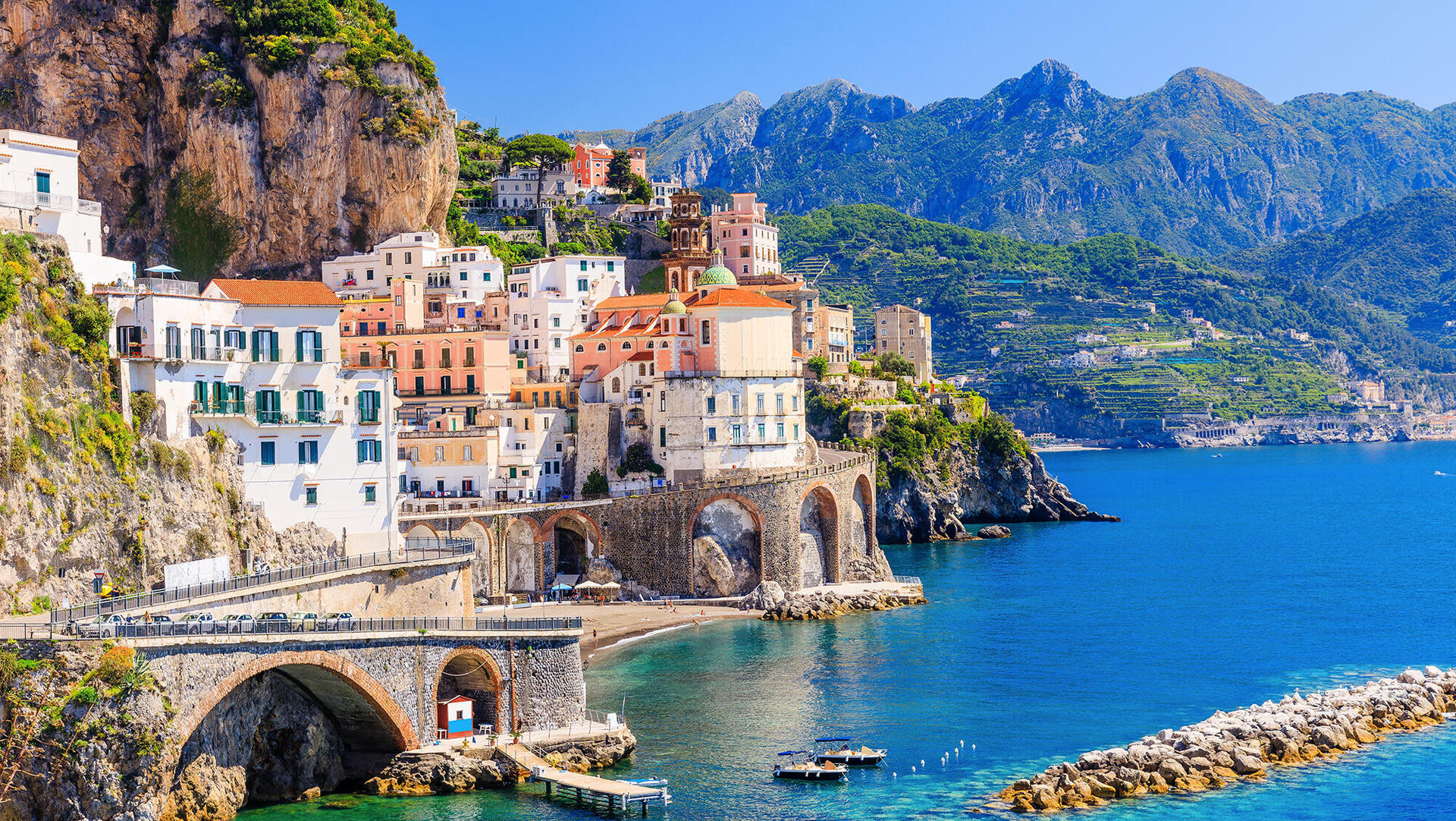 חוף אמלפי אמאלפי דרום איטליה