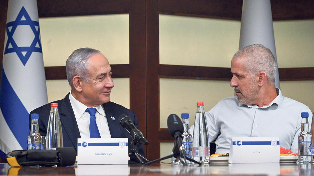 ראש השב"כ רונן בר וראש הממשלה בנימין נתניהו