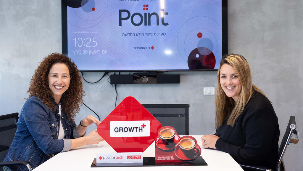 GROWTH+  מימין חני גולדשטיין מייסדת ומנכ”לית Snappy ו אתי נאמן מנכ”לית ומייסדת משותפת Neao Reality