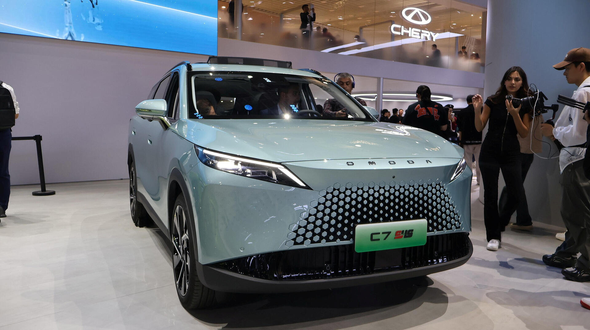  תערוכת רכב שנחאי 2025 אומודה 7 OMODA 7