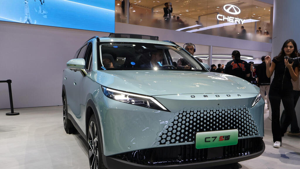 אומודה 7 של צ'רי תערוכת רכב שנחאי 2025 אומודה 7 OMODA 7