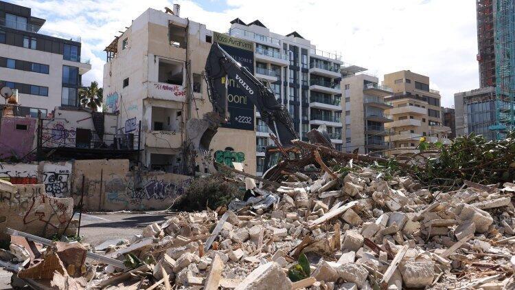 הריסת מבנים במסגרת עבודות התחדשות עירונית