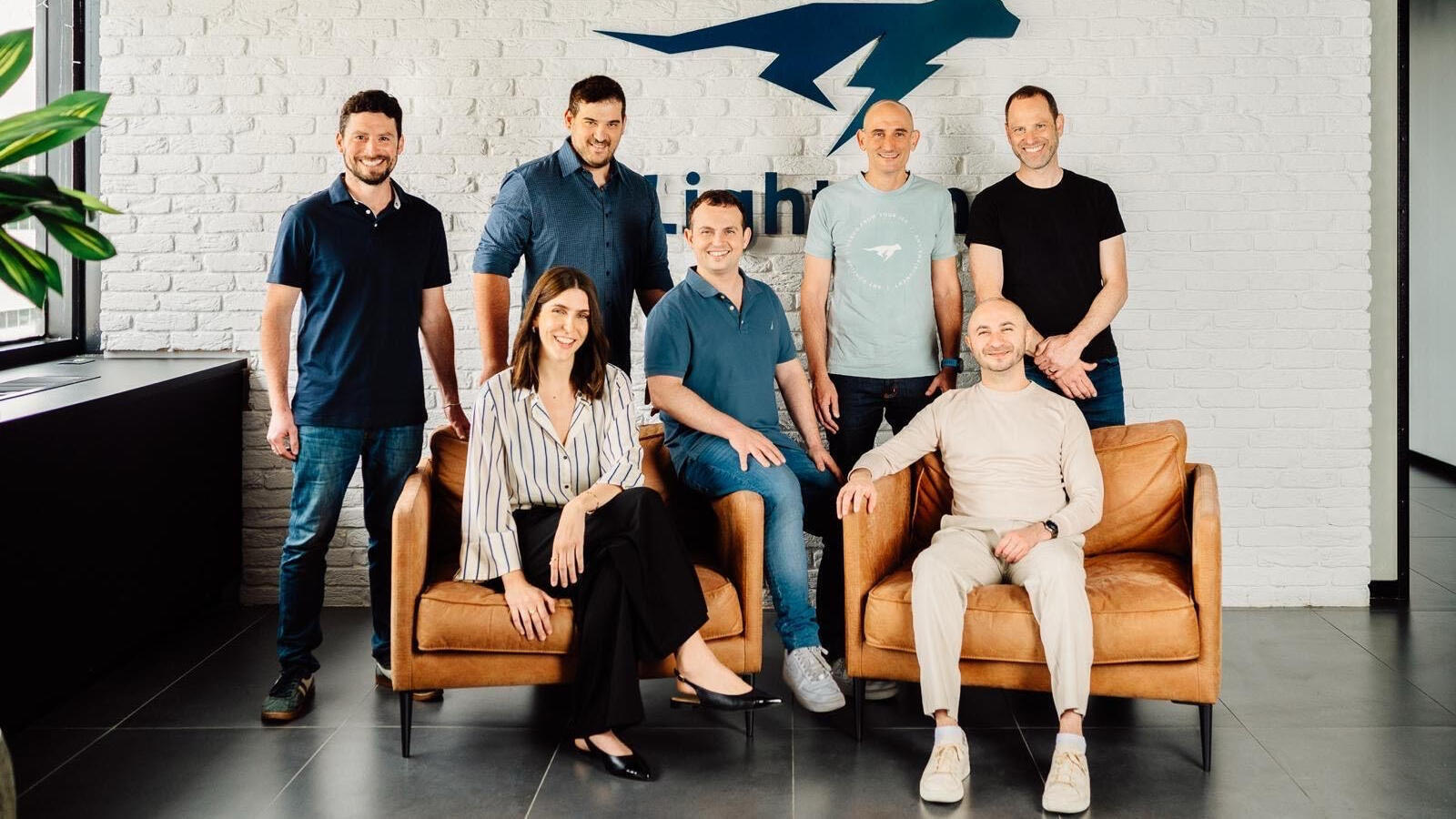 מייסדי לייטראן אילן פלג ולאוניד בלובשטיין וצצות ההנהלה