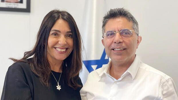 ראש מינהל התשתיות במשרד התחבורה אבנר פלור ושרת התחבורה מירי רגב