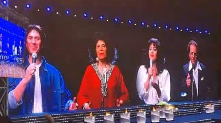 מתוך החזרה הגנרלית לטקס המשואות 2025 (צילום מסך) חזרה גנרלית טקס המשואות 2025