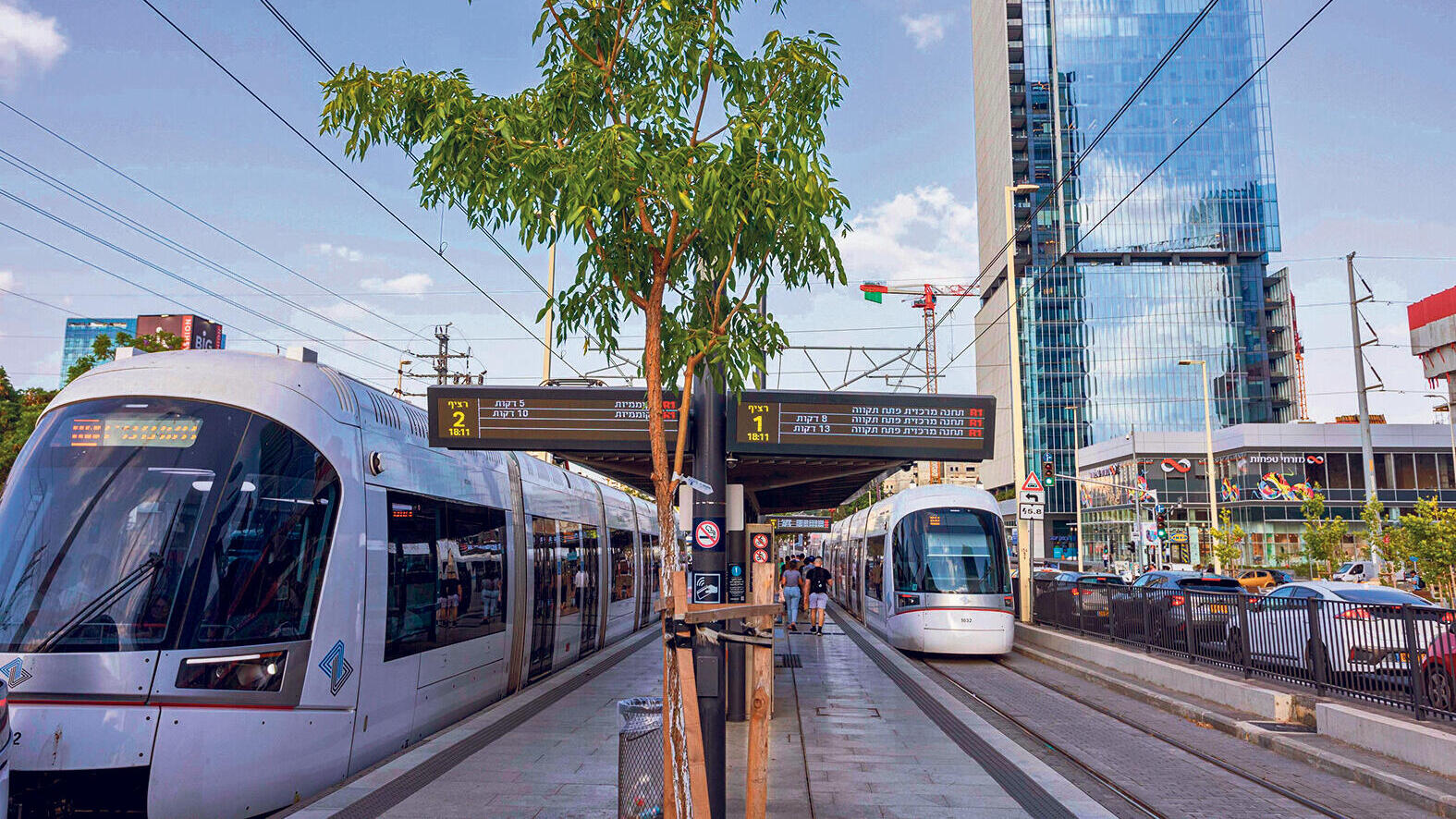 הקו האדום של הרכבת הקלה