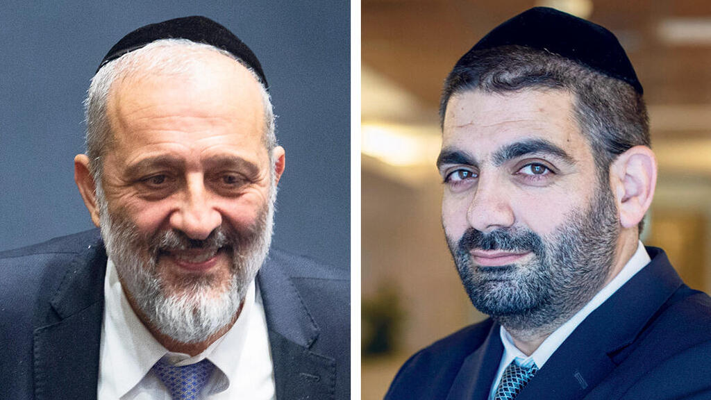 השר לשירותי דת מיכאל מלכיאלי ויו"ר ש"ס אריה דרעי