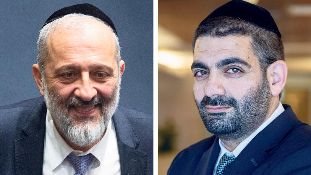 השר לשירותי דת מיכאל מלכיאלי ויו"ר ש"ס אריה דרעי