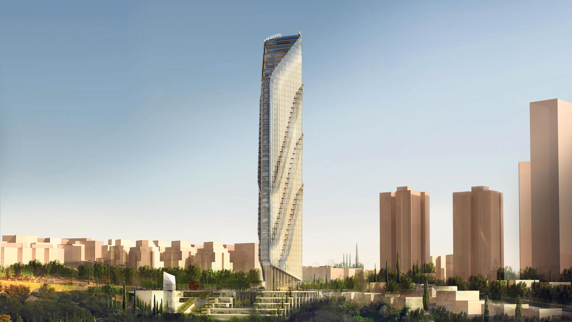 הדמיית עין כרם טאואר