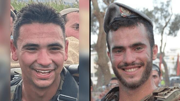 סרן נועם רביד ז"ל וסמ"ר יהלי שרור ז"ל