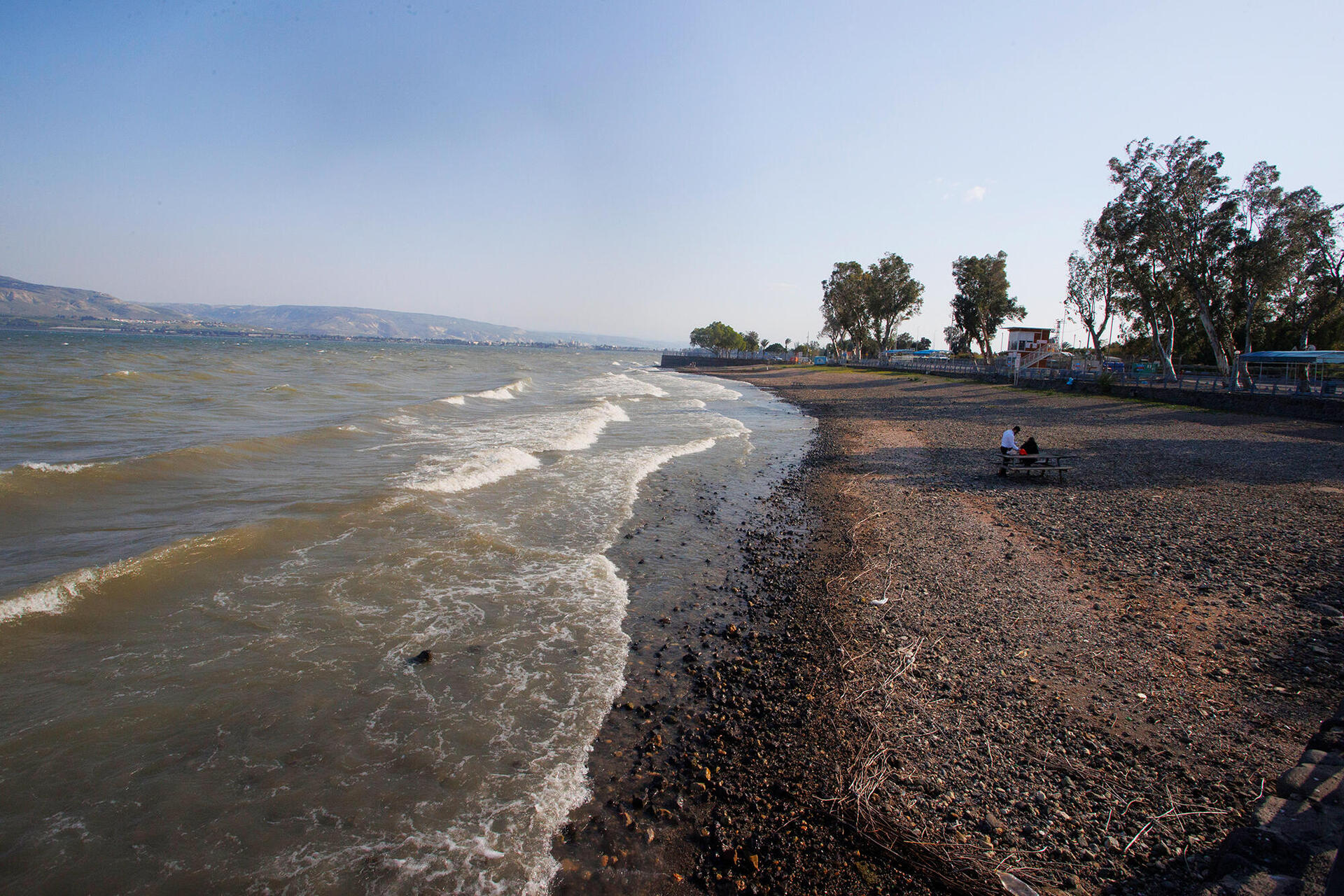 ירידת מפלס ה כנרת בעקבות שנת בצורת 2025