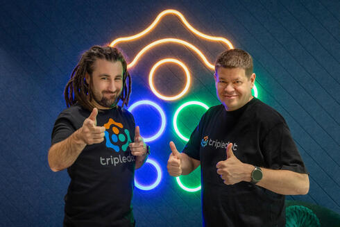 Tripledot founders Lior Shiff and Eyal Chameides. 