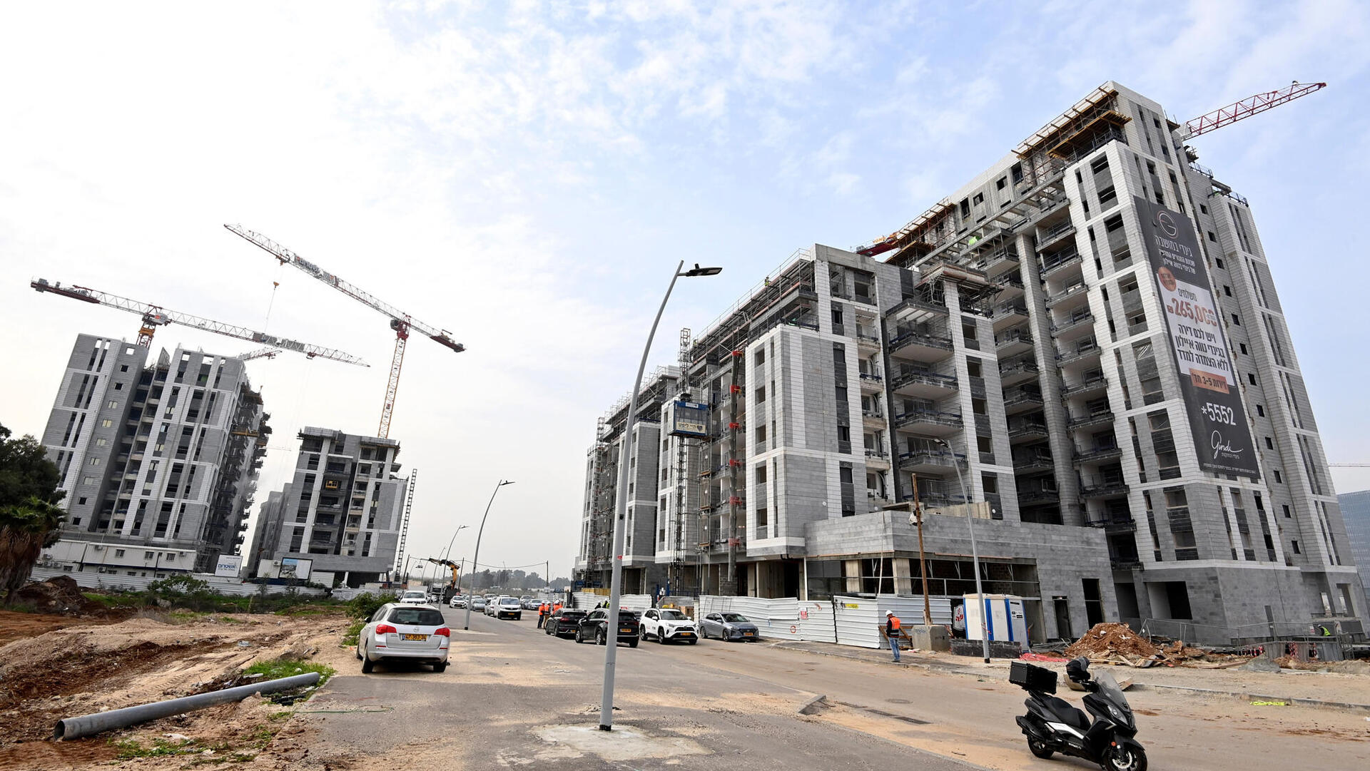 שטח בנייה פרוייקט בניית שכונות ב אור יהודה 