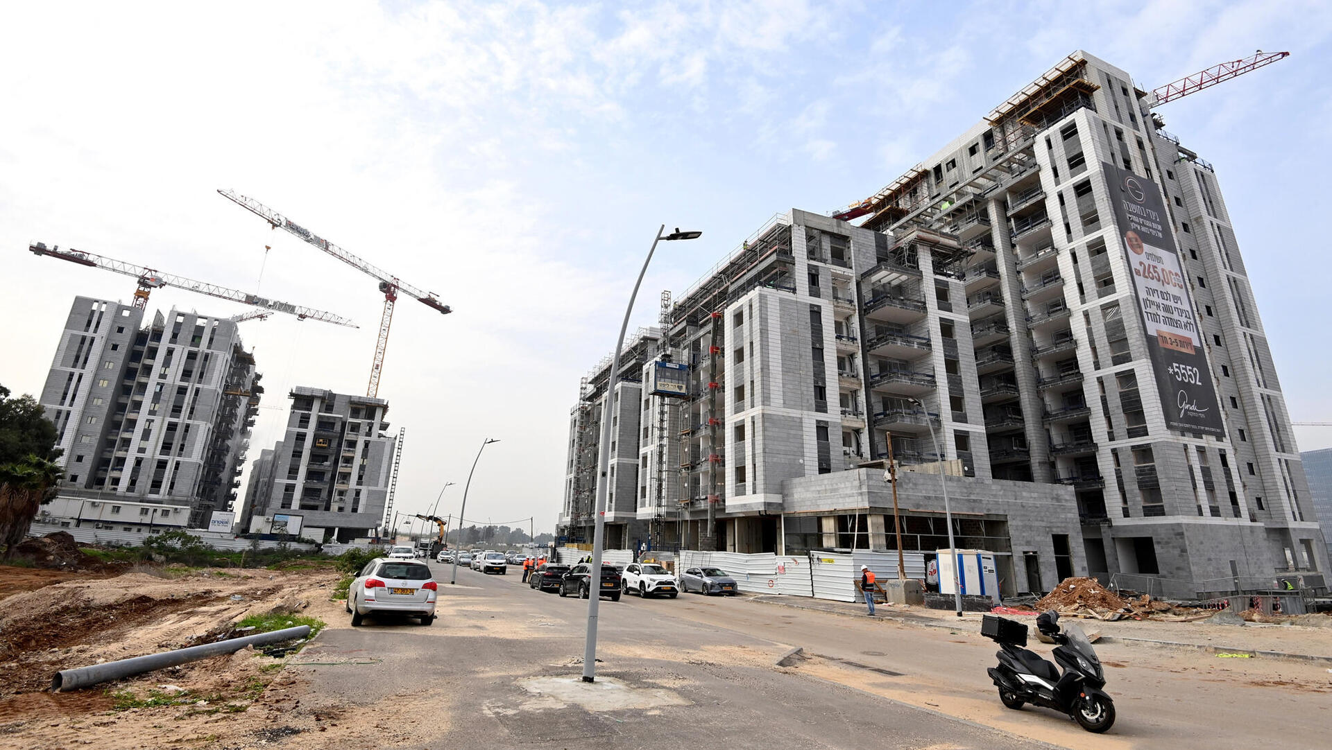 שטח בנייה פרוייקט בניית שכונות ב אור יהודה 