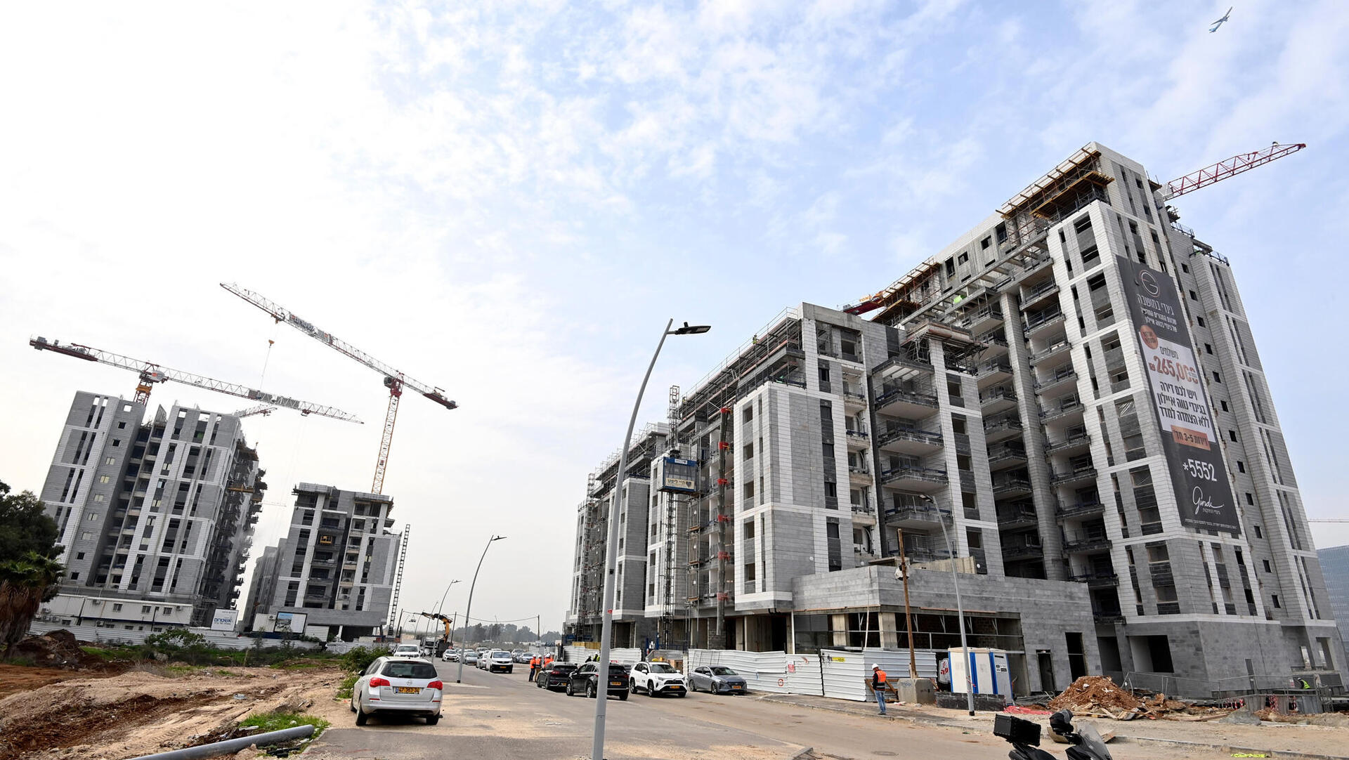 שטח בנייה פרוייקט בניית שכונות ב אור יהודה 