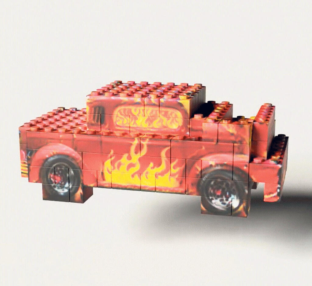 דגם תלת ממד שיוצר ב LegoGPT