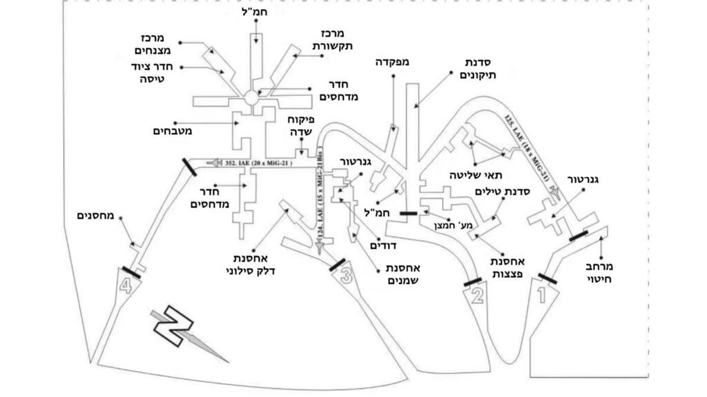 הקברניט איראן בסיס תת קרקעי