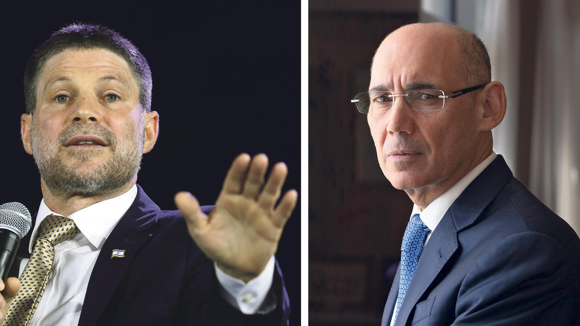 נגיד בנק ישראל אמיר ירון ושר האוצר בצלאל סמוטריץ 18.5.25