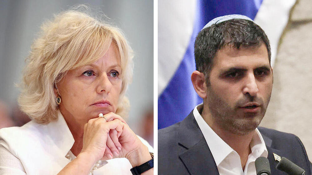 מימין שר התקשורת שלמה קרעי היועמשית גלי בהרב מיארה