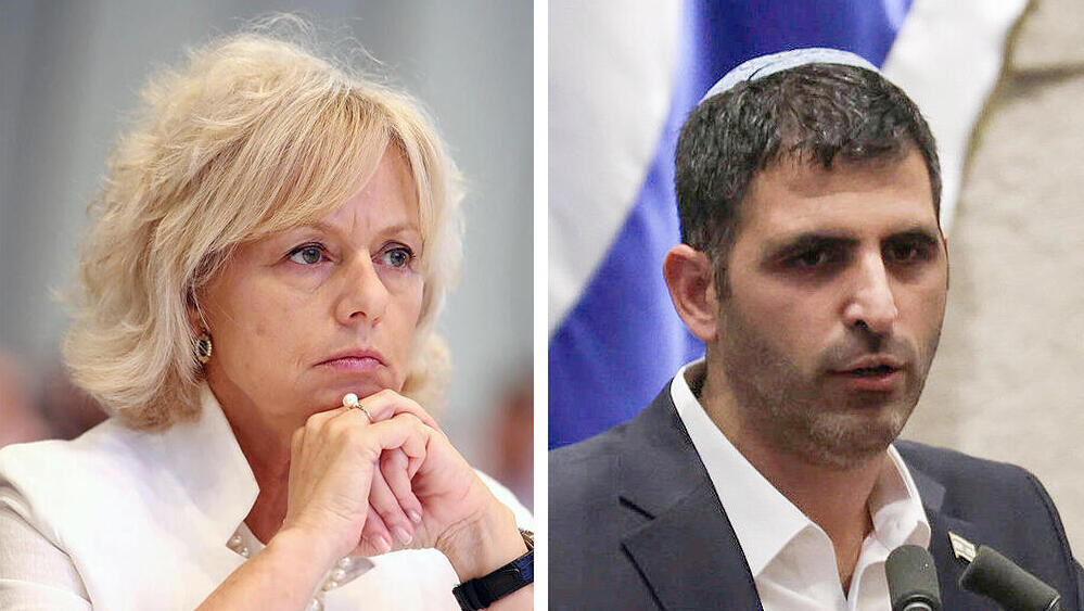 מימין שר התקשורת שלמה קרעי היועמשית גלי בהרב מיארה