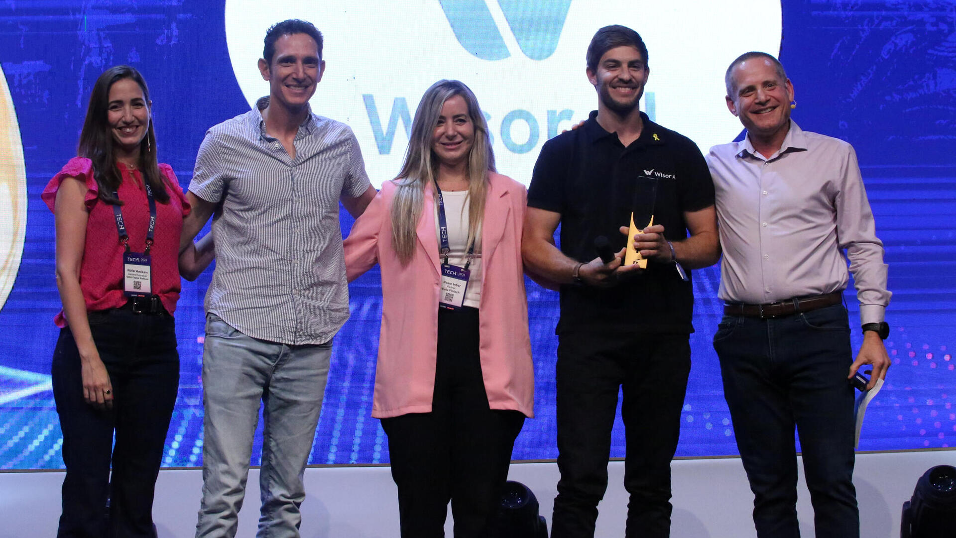 כנס טק אילת תחרות סטארטאפים זוכים מקום ראשון Wisor AI