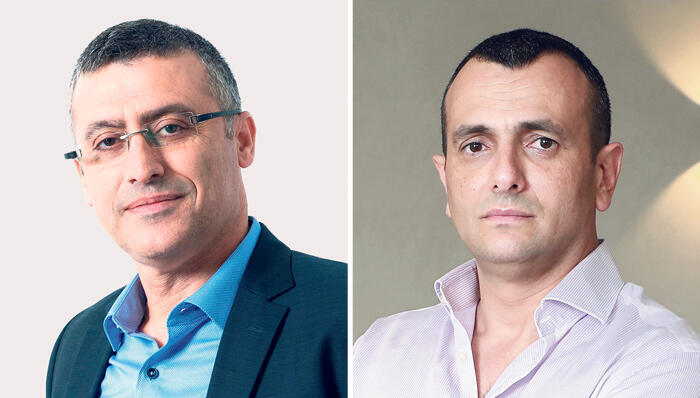 מימין: שי באב”ד, מנכ”ל שטראוס, ואבי בן אסאייג, מנכ”ל אסם. “התביעה התקבלה, נגיב בבית המשפט” (צילומים: דנה קופל, איציק שוקל) שי באב”ד מנכ”ל שטראוס ו אבי בן אסאייג מנכ”ל אסם