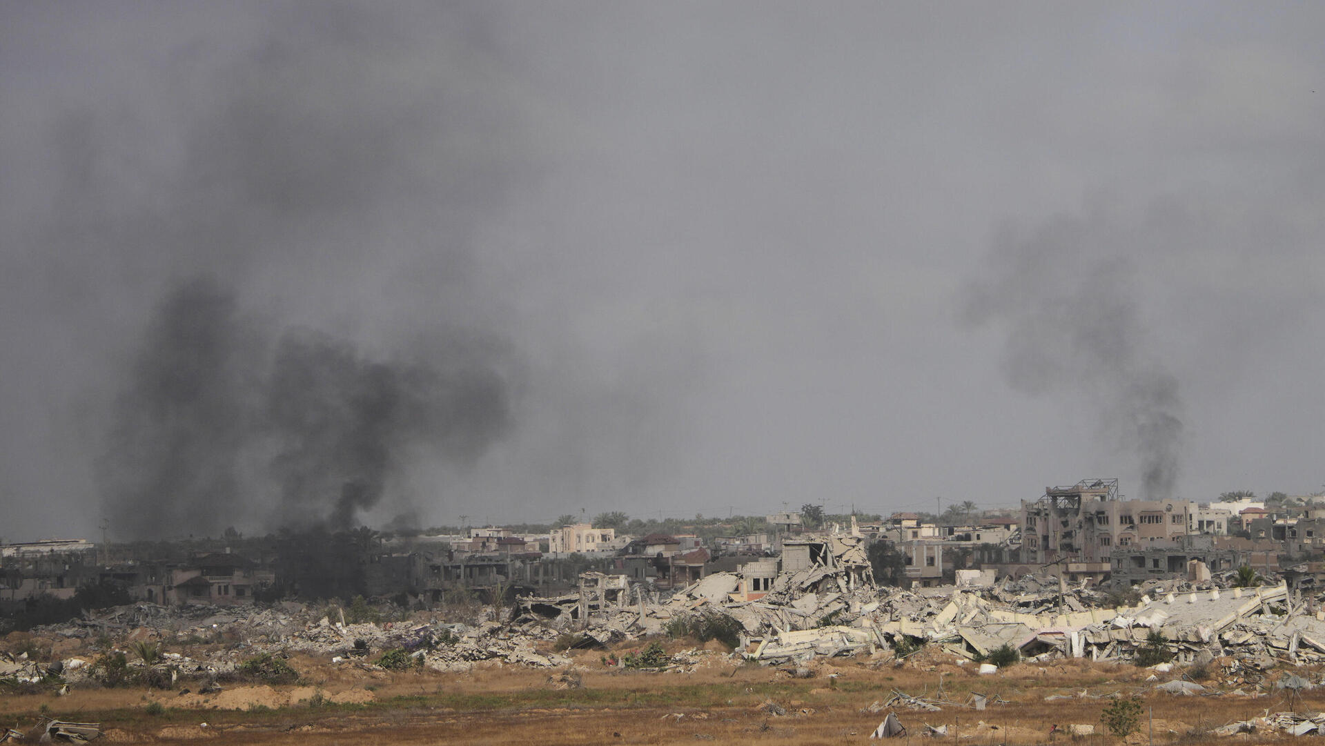 תקיפה של צה"ל ב חאן יונס רצועת עזה מלחמה בעזה 19.5.25