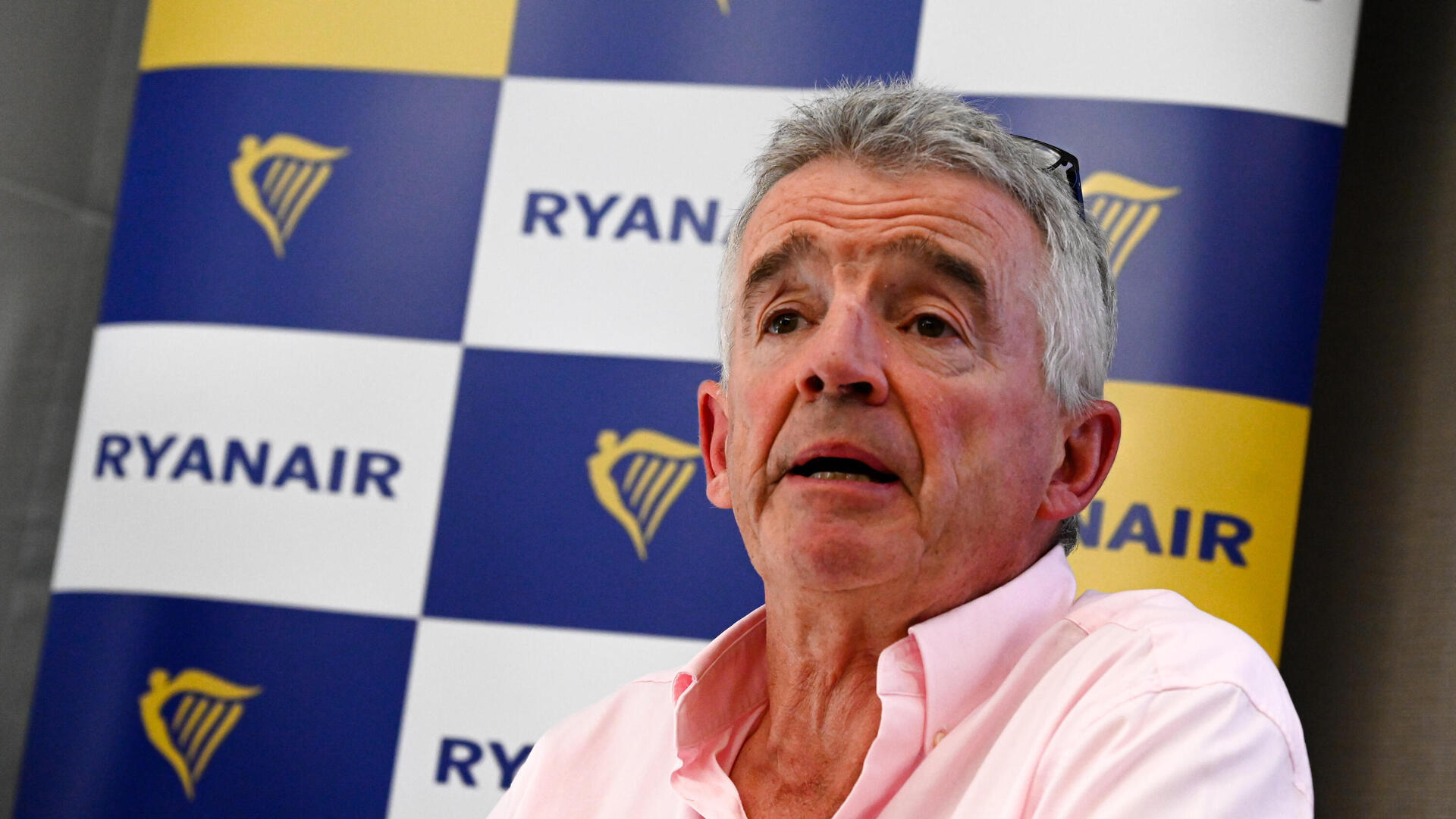 מייקל או'לירי מנכ"ל ריינאייר דצמבר 2023