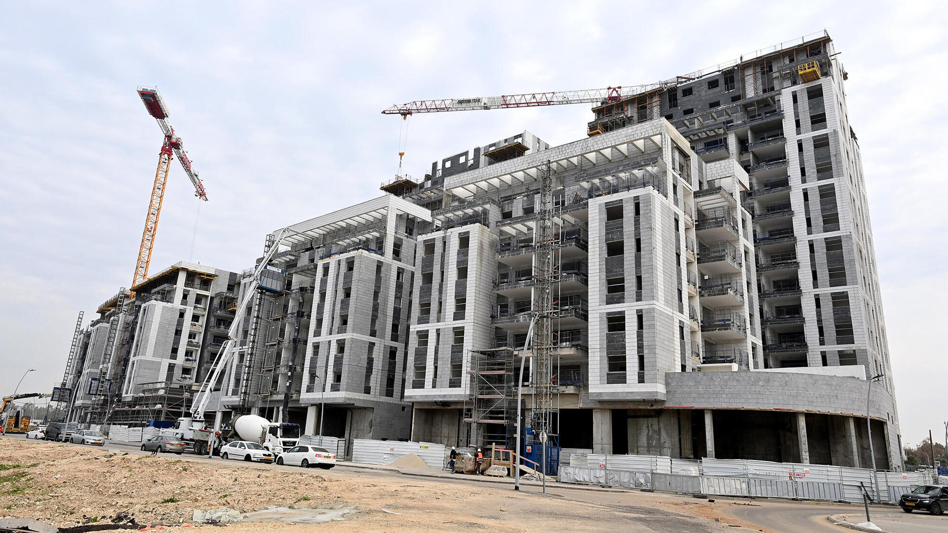 בנייה חדשה פרוייקט בניית שכונות יהוד מונסון