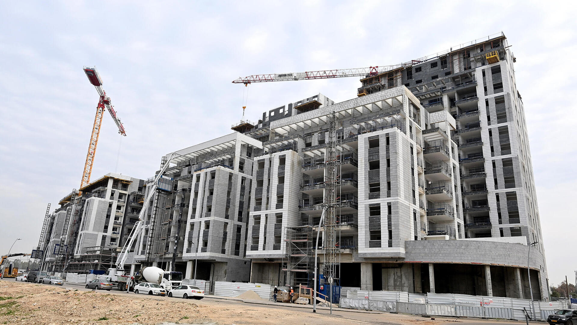 בנייה חדשה פרוייקט בניית שכונות יהוד מונסון