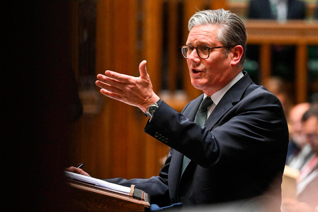 ראש ממשלת בריטניה קיר סטארמר (צילום: HOUSE OF COMMONS / AFP) ראש ממשלת בריטניה קיר סטארמר