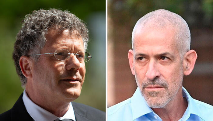 מימין רונן בר ו יצחק עמית 