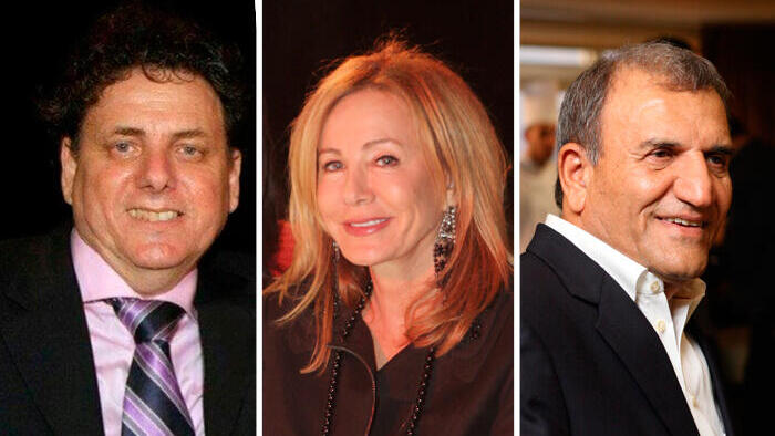 מימין צדיק בינו דרורית ורטהיים ו דודי ורטהיים