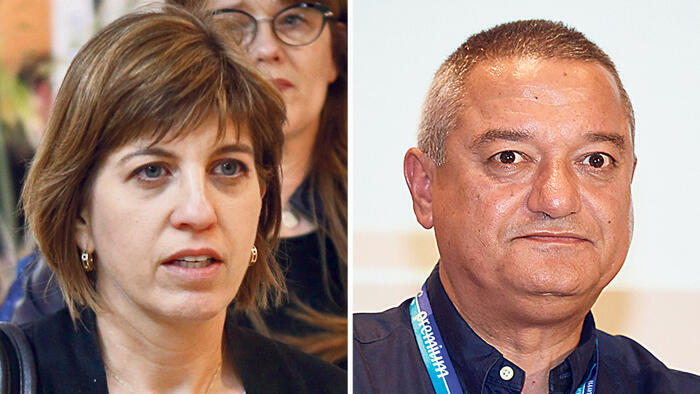 שופט העליון חאלד כבוב בעבר מוותיקי המחלקה הכלכלית והשופטת מיכל  רוזן עוזר