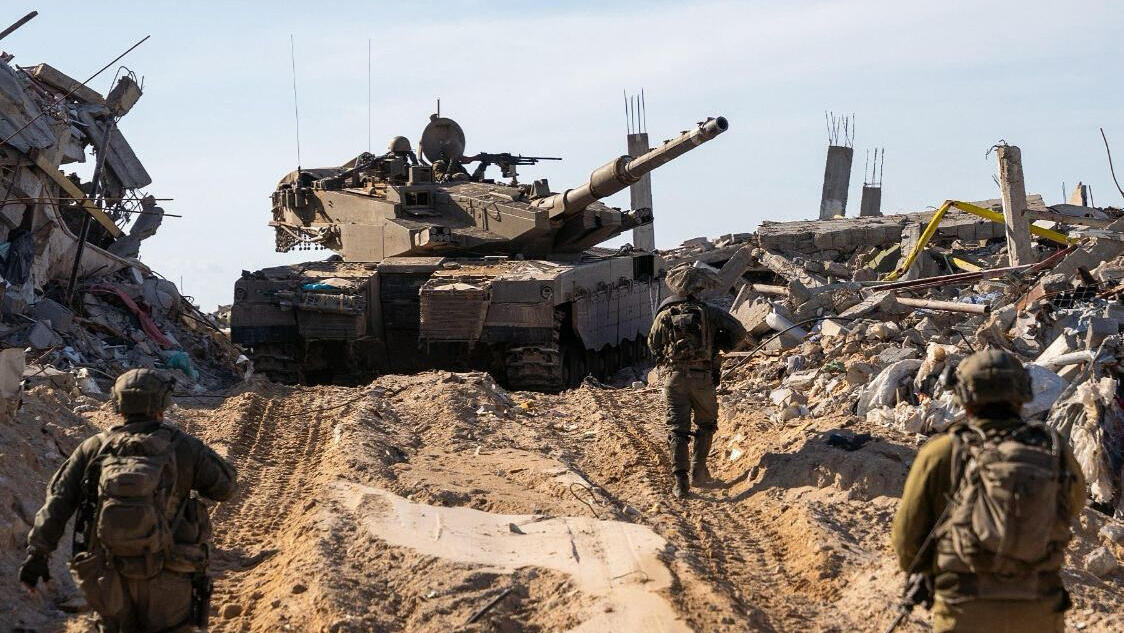 כוח צה"ל בתמרון האחרון ברצועת עזה באזור רפיח