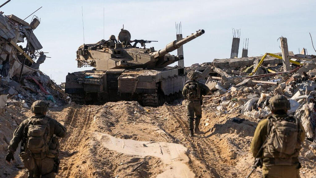 כוח צה"ל בתמרון האחרון ברצועת עזה באזור רפיח