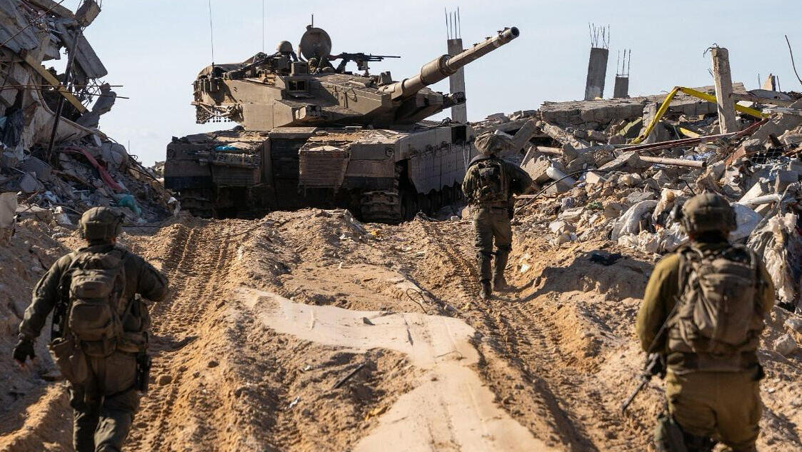 כוח צה"ל בתמרון האחרון ברצועת עזה באזור רפיח