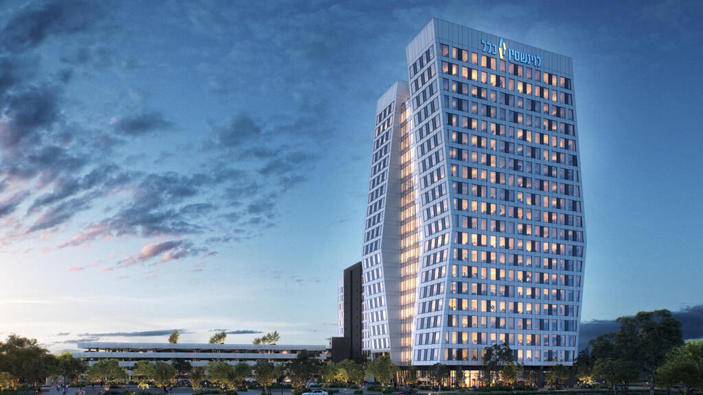 הדמיה מגדל לוינשטין כלל ב מרכז הסיטי ב באר שבע מגדל לווינשטיין