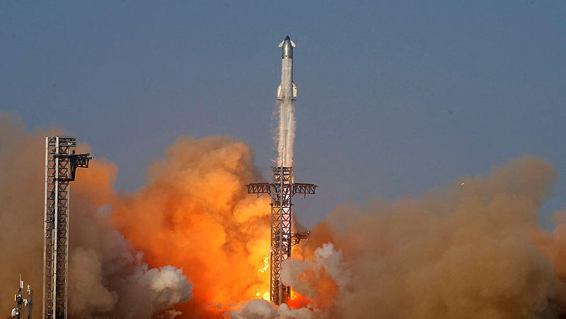 שיגור רקטת Starship של SpaceX
