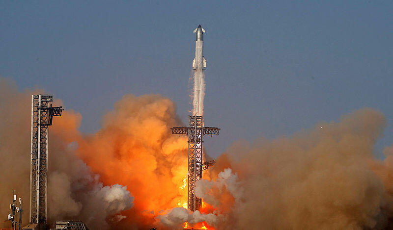 שיגור רקטת Starship של SpaceX